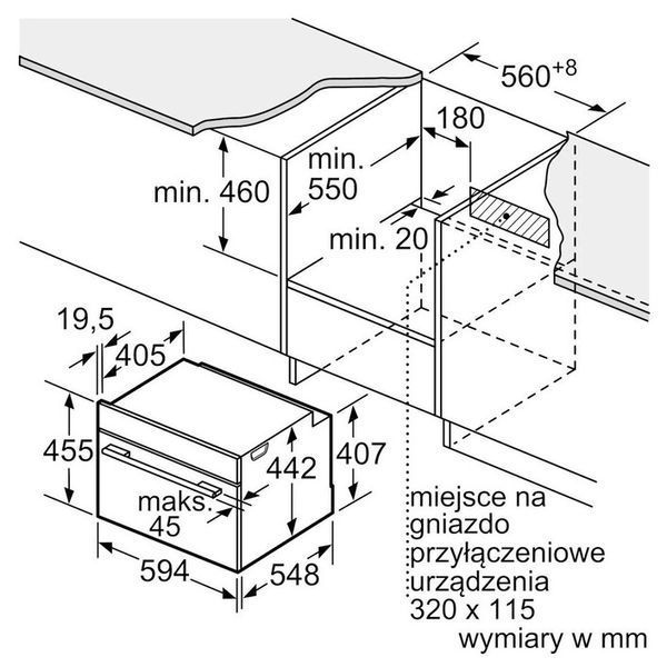 Духова шафа Bosch CSG7364B1 CSG7364B1 фото
