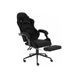 Крісло ігрове GT Racer X-2324 Black Suede (X-2324 Fabric Black Suede) X-2324 Fabric Black Suede фото 4