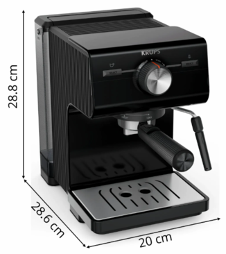 Кавомашина KRUPS XP381810 OPIO BLK XP381810 фото