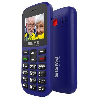 Мобільний телефон Sigma Comfort 50 EASY TYPE-C Blue 4827798585238 фото