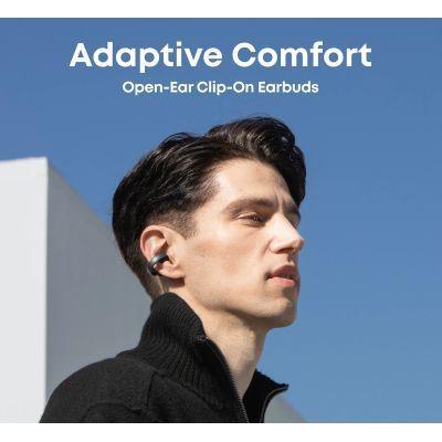 Навушники Anker SoundСore AeroClip Black (A3388G11) A3388G11 фото