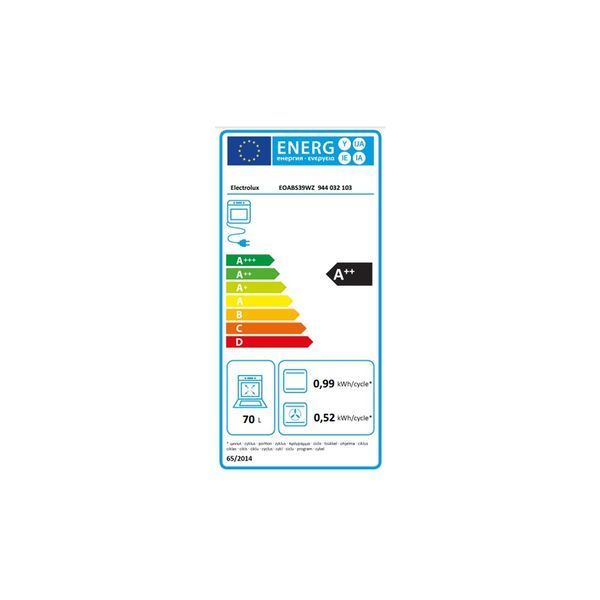 Духова шафа Electrolux електрична EOABS39WZ EOABS39WZ фото