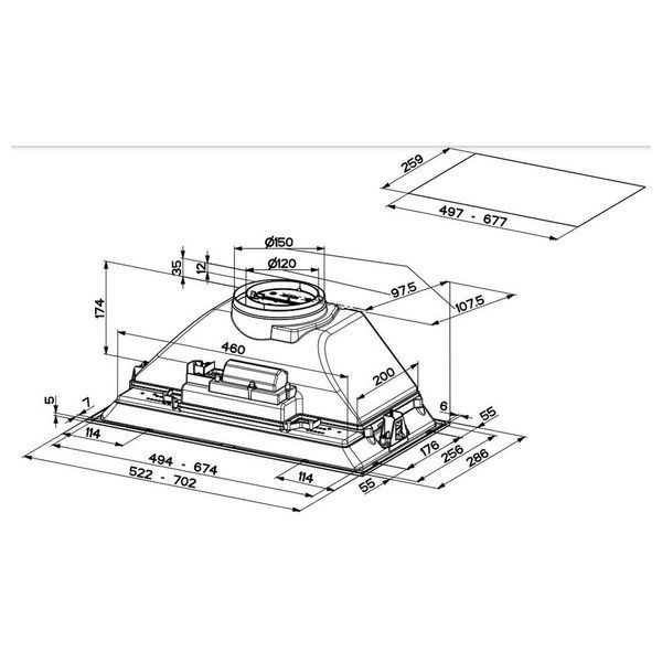 Витяжка кухонна Faber INKA SMART HC X A52 INKA SMART HC X A52 фото