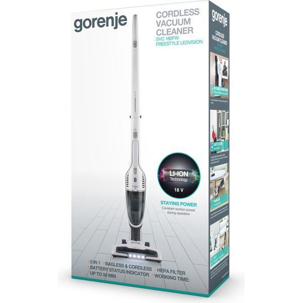 Пилосос Gorenje SVC180FW SVC180FW фото