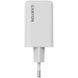 Зарядний пристрій Canyon CU65ACC GaN 65W 2xPD 1xQC EU White (CNS-CUW65ACC) CNS-CUW65ACC фото 2
