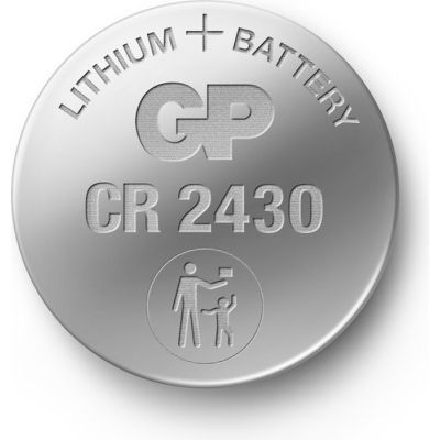 Батарейка Gp CR2430 Lithium 3.0V * 1 (відривається) (CR2430-8U5 / 4891199001154) CR2430-8U5 / 489119900115 фото