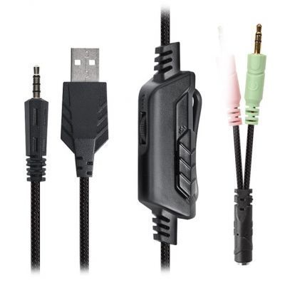 Навушники REAL-EL GDX-7620 Black (EL124100045) EL124100045 фото