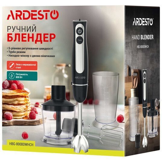 Блендер Ardesto HBG-800BDWHCH HBG-800BDWHCH фото