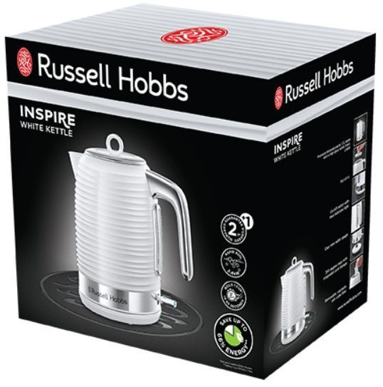 Чайник RUSSELL HOBBS 24360-70/RH Inspire Kettle White 2.4kW 23677016002 фото