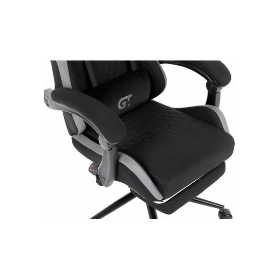 Крісло ігрове GT Racer X-2324 Black/Gray (X-2324 Fabric Black/Gray) X-2324 Fabric Black/Gray фото