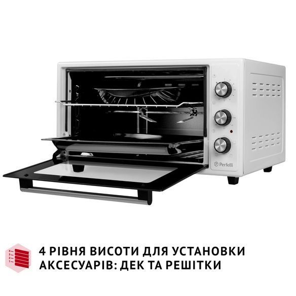 Електропіч Perfelli MIRAGE 48 WHITE MIRAGE 48 WHITE фото