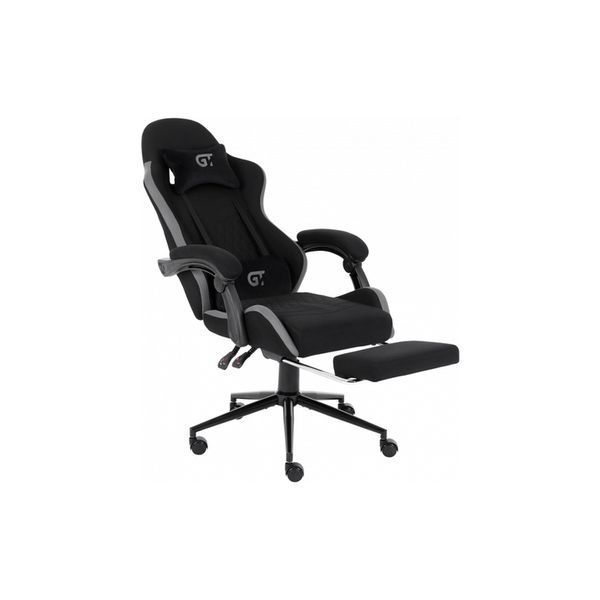 Крісло ігрове GT Racer X-2324 Black/Gray (X-2324 Fabric Black/Gray) X-2324 Fabric Black/Gray фото