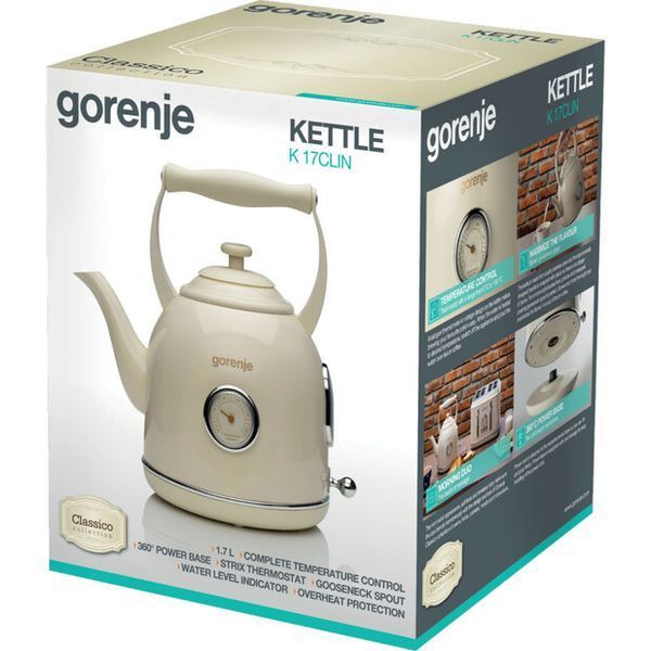 Електрочайник Gorenje K17CLIN K17CLIN фото