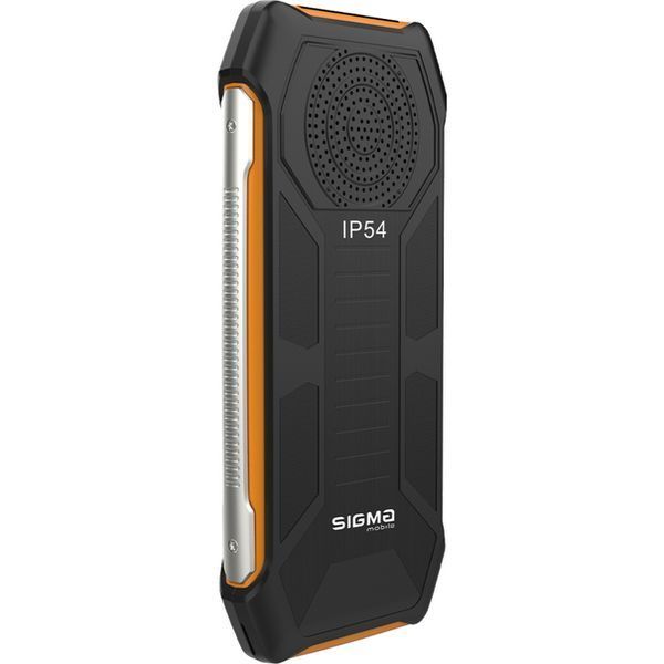 Мобільний телефон Sigma X-style 323 RAIN Black-Orange (4827798885727) 4827798885727 фото