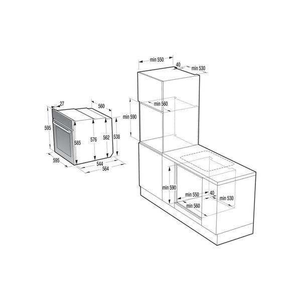 Духова шафа Gorenje BOP6373E28EBG BOP6373E28EBG фото