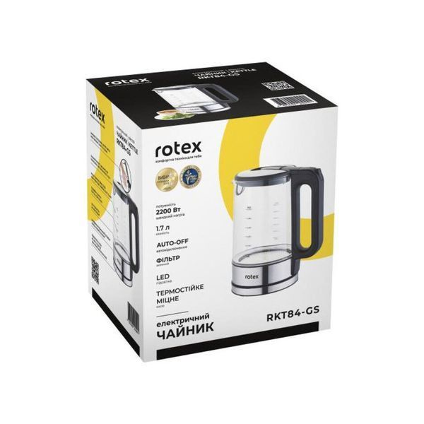 Електрочайник Rotex RKT84-GS RKT84-GS фото
