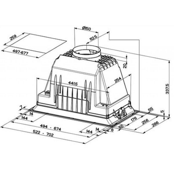 Витяжка кухонна Faber INKA PLUS HC X A70 INKA PLUS HC X A70 фото
