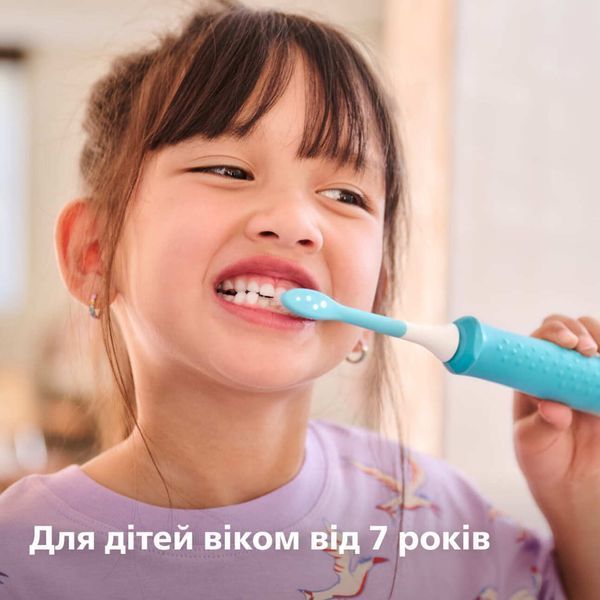 Зубна електрощітка PHILIPS HX6042/90 насадки Kids 7+ років 2 шт HX6042/90 фото