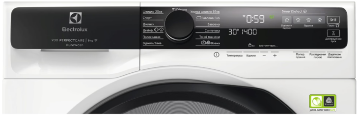 Пральна машина ELECTROLUX EW9F5482WCU 914485300 фото