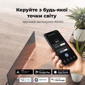 Обігрівач AENO Premium Eco Smart GH2S (AGH0002S) AGH0002S фото