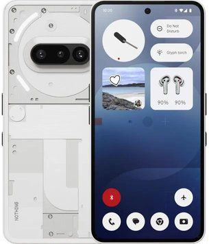 Смартфон Nothing Phone (3a) 6.77" 12/256ГБ, 2SIM, 5000мА&bull;год, білий 920021W фото