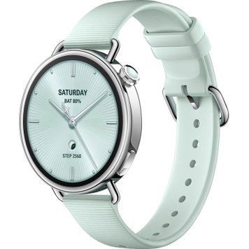 Смарт-годинник Xiaomi Watch S4 41mm Fluororubber Strap Мятно-зелений BHR080CGL (1166773) 1166773 фото