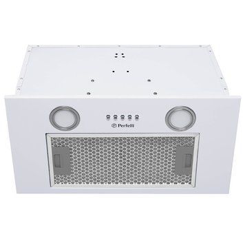 Витяжка кухонна Perfelli BI 5652 WH 1000 LED BI 5652 WH 1000 LED фото