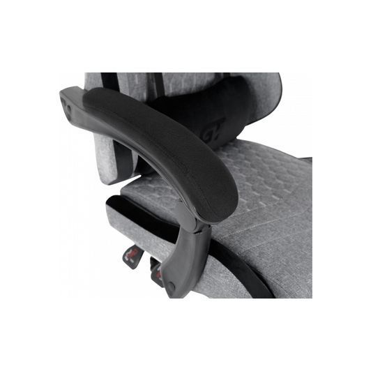 Крісло ігрове GT Racer X-2324 Gray/Black (X-2324 Fabric Gray/Black Suede) X-2324 Fabric Gray/Black фото