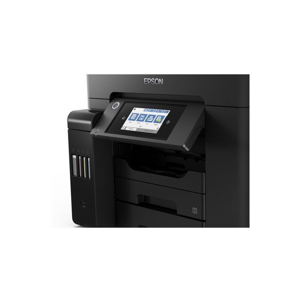БФП ink color A4 Epson EcoTank L6570 32_32 ppm Fax ADF Duplex USB Ethernet Wi-Fi 4 inks Pigment C11CJ29404 фото