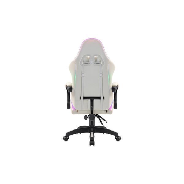 Крісло ігрове Defender Energy RGB White (64557) 64557 фото