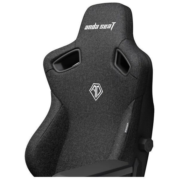 Крісло ігрове Anda Seat Kaiser 3 Fabric Size XL Black (AD12YDC-XL-01-B-CF) AD12YDC-XL-01-B-CF фото