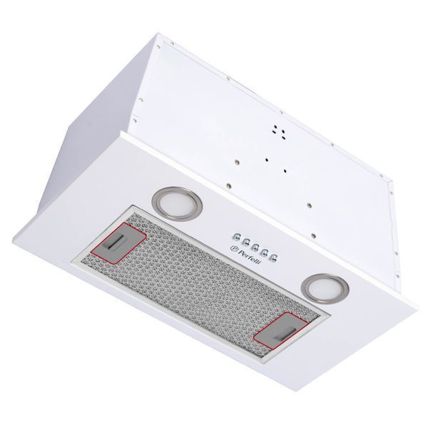 Витяжка кухонна Perfelli BI 5652 WH 1000 LED BI 5652 WH 1000 LED фото