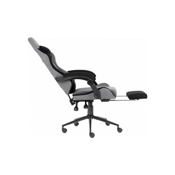 Крісло ігрове GT Racer X-2324 Gray/Black (X-2324 Fabric Gray/Black Suede) X-2324 Fabric Gray/Black фото