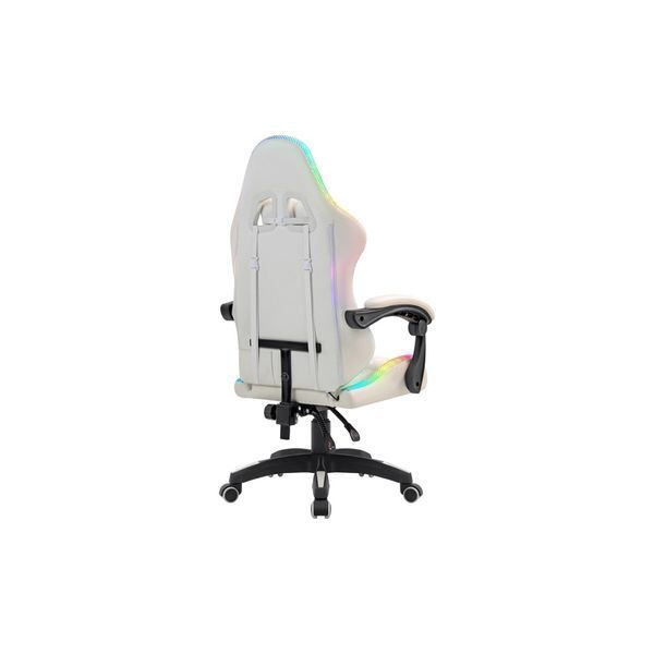 Крісло ігрове Defender Energy RGB White (64557) 64557 фото
