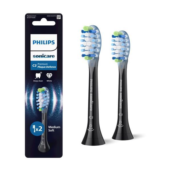 Зубна електрощітка PHILIPS HX9042/88 насадки Premium Plaque Defence 2 шт HX9042/88 фото