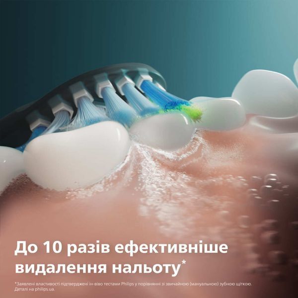 Зубна електрощітка PHILIPS HX9042/88 насадки Premium Plaque Defence 2 шт HX9042/88 фото