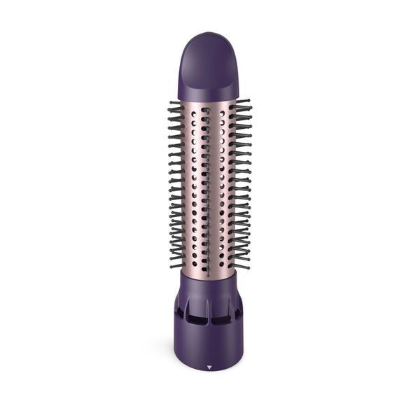 Фен-щітка Philips 3000 Series, 800Вт, 3 режими, іонізація, 4 насадки, фіолетовий BHA313/00 фото
