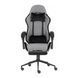 Крісло ігрове GT Racer X-2324 Gray/Black (X-2324 Fabric Gray/Black Suede) X-2324 Fabric Gray/Black фото 2