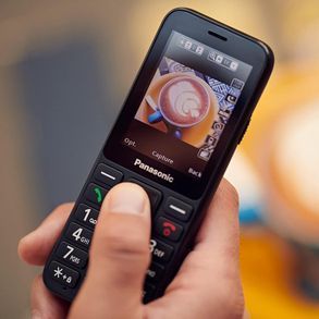 Мобільний телефон Panasonic KX-TU250 Black KX-TU250EXB фото