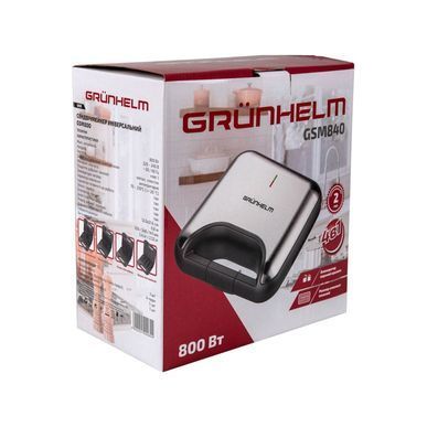 Сендвічниця Grunhelm GSM840 GSM840 фото