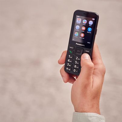 Мобільний телефон Panasonic KX-TU250 Black KX-TU250EXB фото