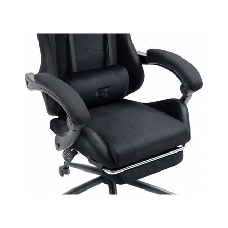 Крісло ігрове GT Racer X-2325 Fabric Black LED (X-2325 Fabric Black L) X-2325 Fabric Black L фото