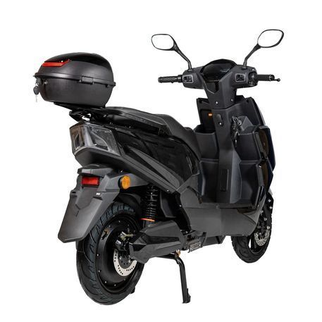 Електроскутер Atlas Tiger Box 2000W Black (3114) 3114 фото