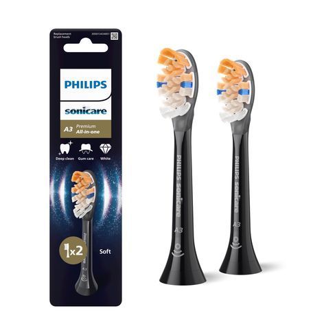 Зубна електрощітка PHILIPS HX9092/88 насадки Premium All-in-One 2 шт HX9092/88 фото