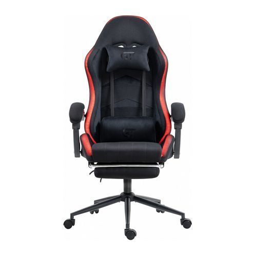 Крісло ігрове GT Racer X-2325 Fabric Black LED (X-2325 Fabric Black L) X-2325 Fabric Black L фото