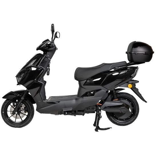 Електроскутер Atlas Tiger Box 2000W Black (3114) 3114 фото