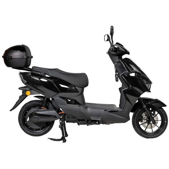 Електроскутер Atlas Tiger Box 2000W Black (3114) 3114 фото
