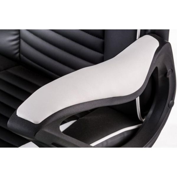 Крісло ігрове Special4You Nero black/white (E5371) E5371 фото