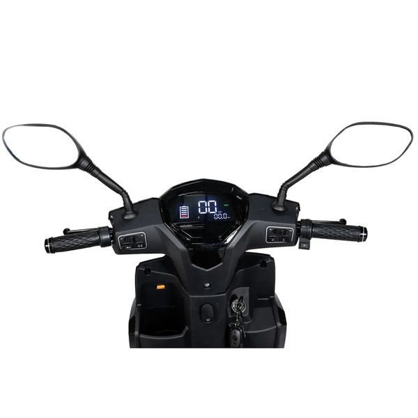 Електроскутер Atlas Tiger Box 2000W Black (3114) 3114 фото