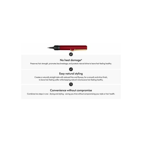 Стайлер Dyson HT01 Airstrait Red Velvet/Gold (596931-01) 596931-01 фото